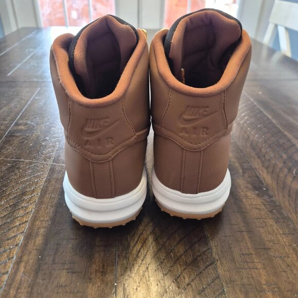 Nike Lunar Force 1 LF1 Duckboot Tan Black Size 9.5 BQ7930-001 - Picture 4 of 10